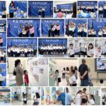 Students participating in the IB Year-end Program presentation and celebration